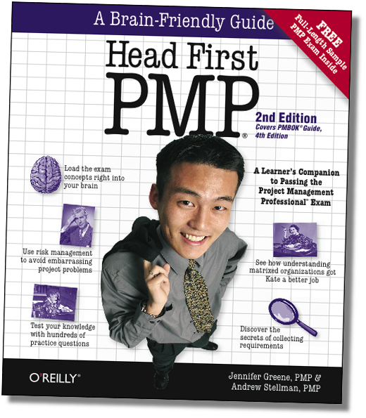 Head First PMP cover